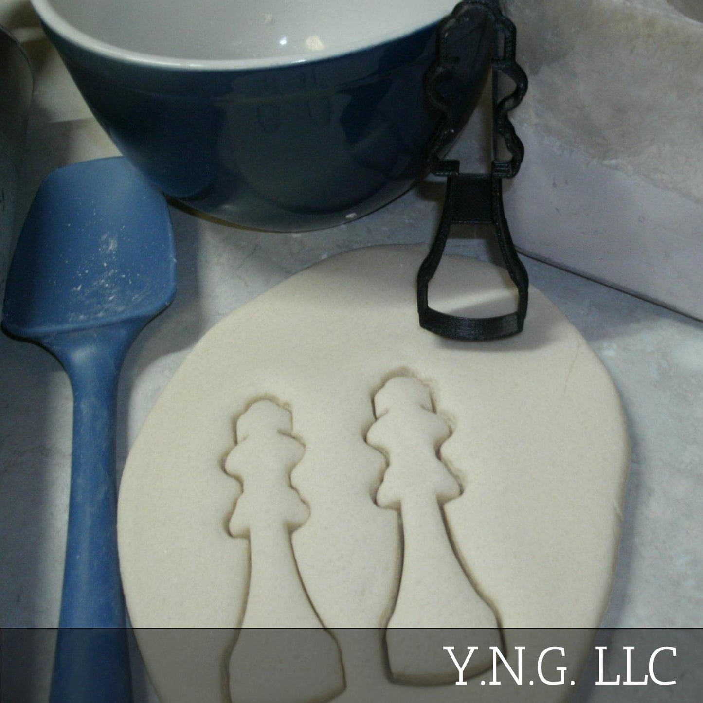 King Chess Board Game Piece Checkmate Cookie Cutter Made In USA PR2489