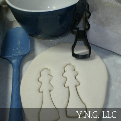 King Chess Board Game Piece Checkmate Cookie Cutter Made In USA PR2489