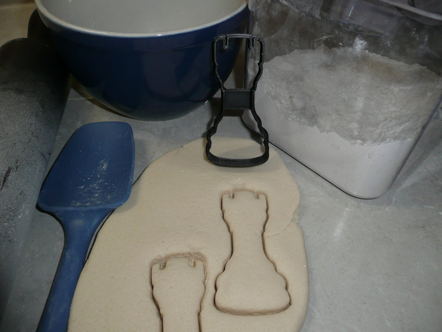 Rook Chess Board Game Piece Tower Castle Cookie Cutter Made In USA PR2491