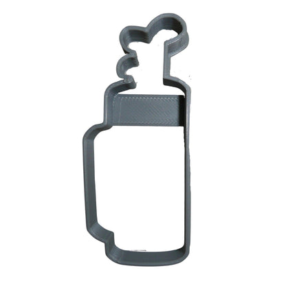 Golf Bag With Clubs Outline Sports Athletics Cookie Cutter Made In USA PR2495