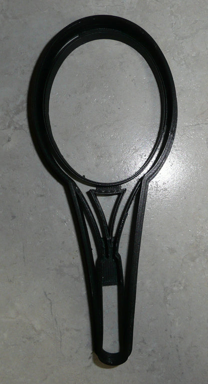 Tennis Racket Singles Doubles Match Sports Cookie Cutter Made In USA PR2499