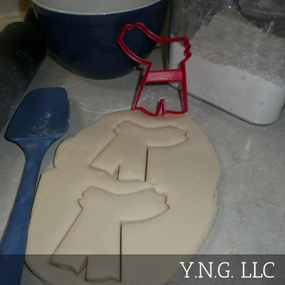 Scarf Cold Winter Weather Fashion Accessory Cookie Cutter Made In USA PR2502