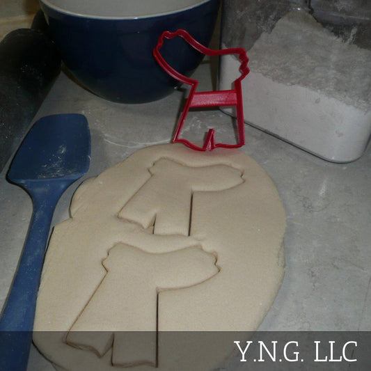 Scarf Cold Winter Weather Fashion Accessory Cookie Cutter Made In USA PR2502