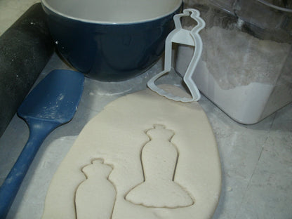 Mermaid Style Trumpet Wedding Dress Bridal Gown Cookie Cutter Made In USA PR2519