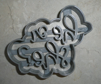 He Or She Gender Reveal Baby Shower Cookie Cutter Made In USA PR2522