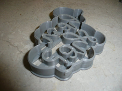 He Or She Gender Reveal Baby Shower Cookie Cutter Made In USA PR2522