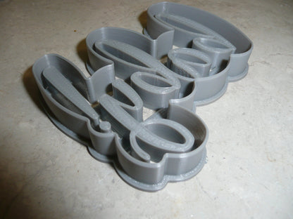 Baby Word Gender Reveal Shower Party Cookie Cutter Made In USA PR2523