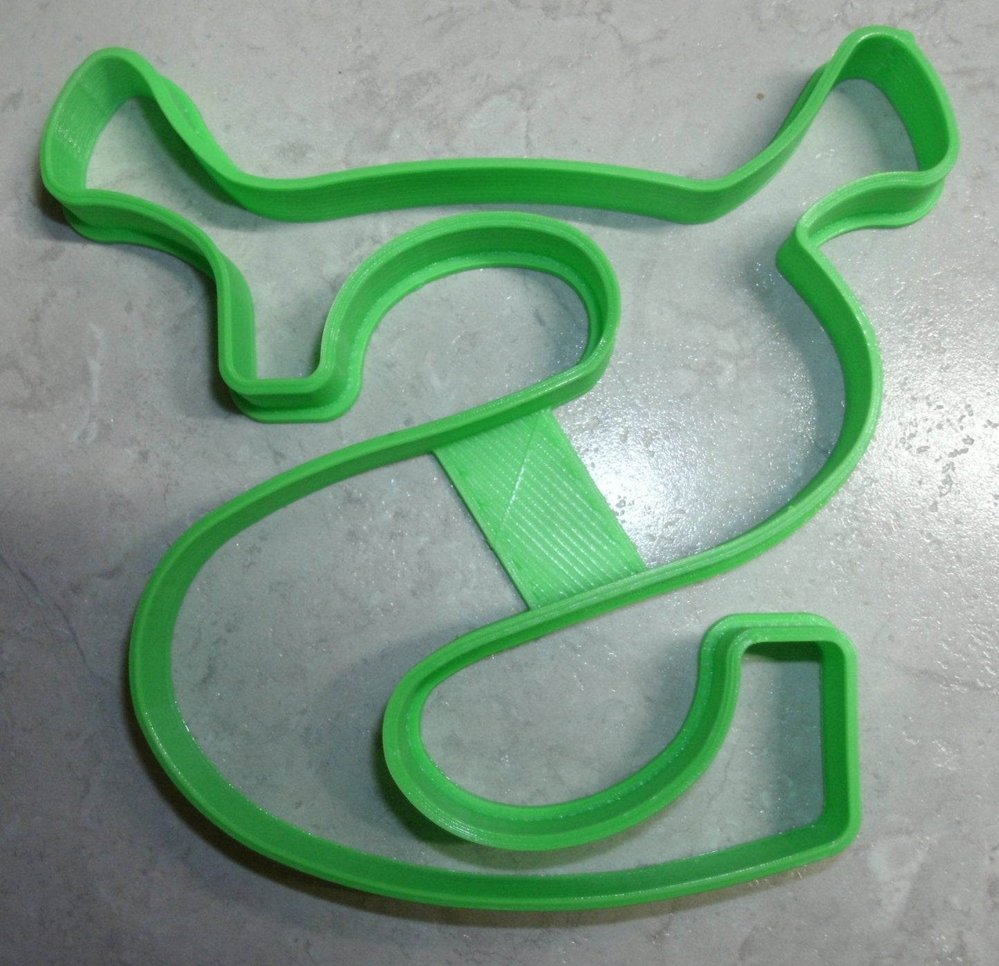 Shrek S Logo Horns Green Ogre Kids Movie Cookie Cutter Made In USA PR2528