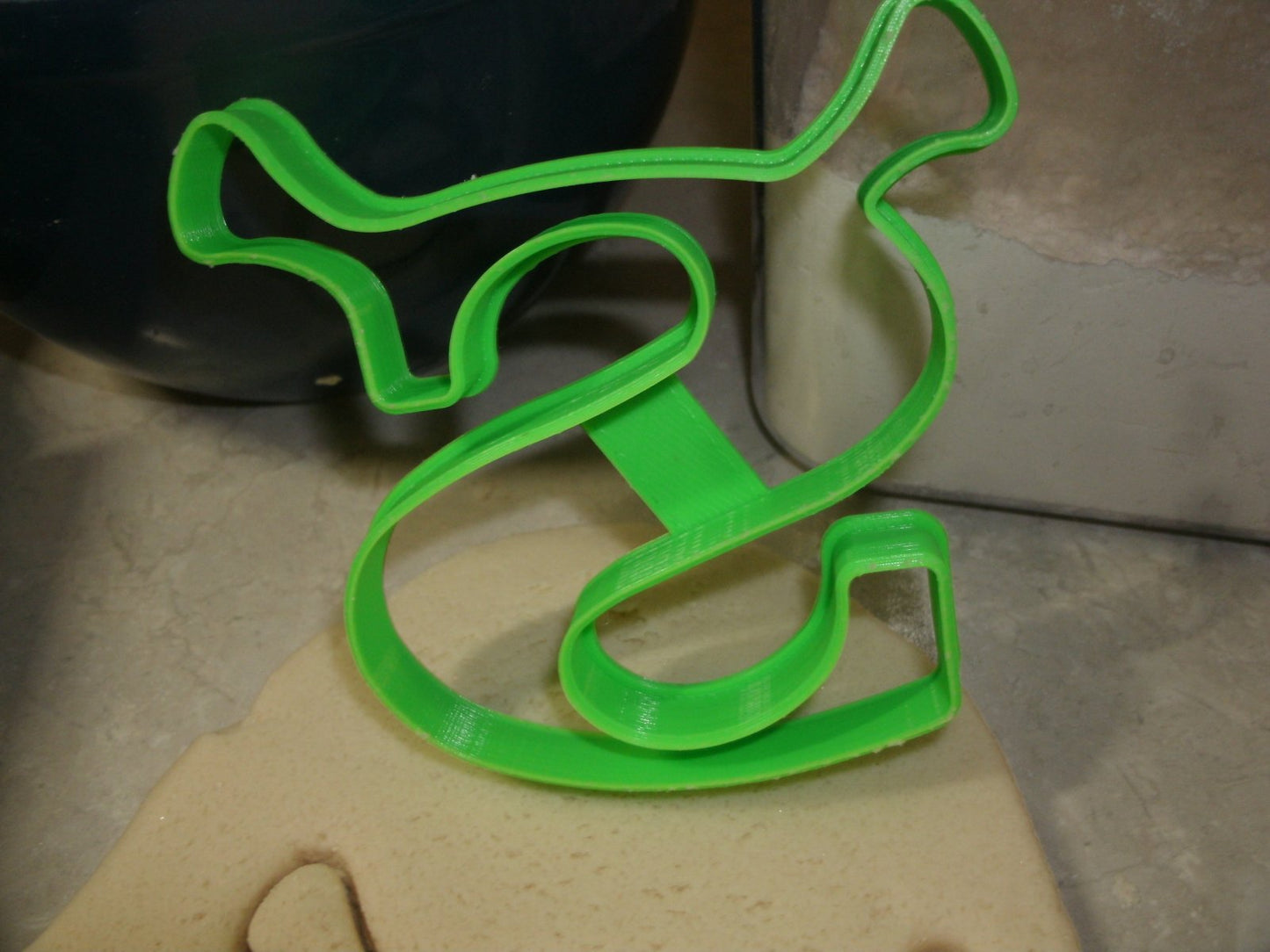 Shrek S Logo Horns Green Ogre Kids Movie Cookie Cutter Made In USA PR2528