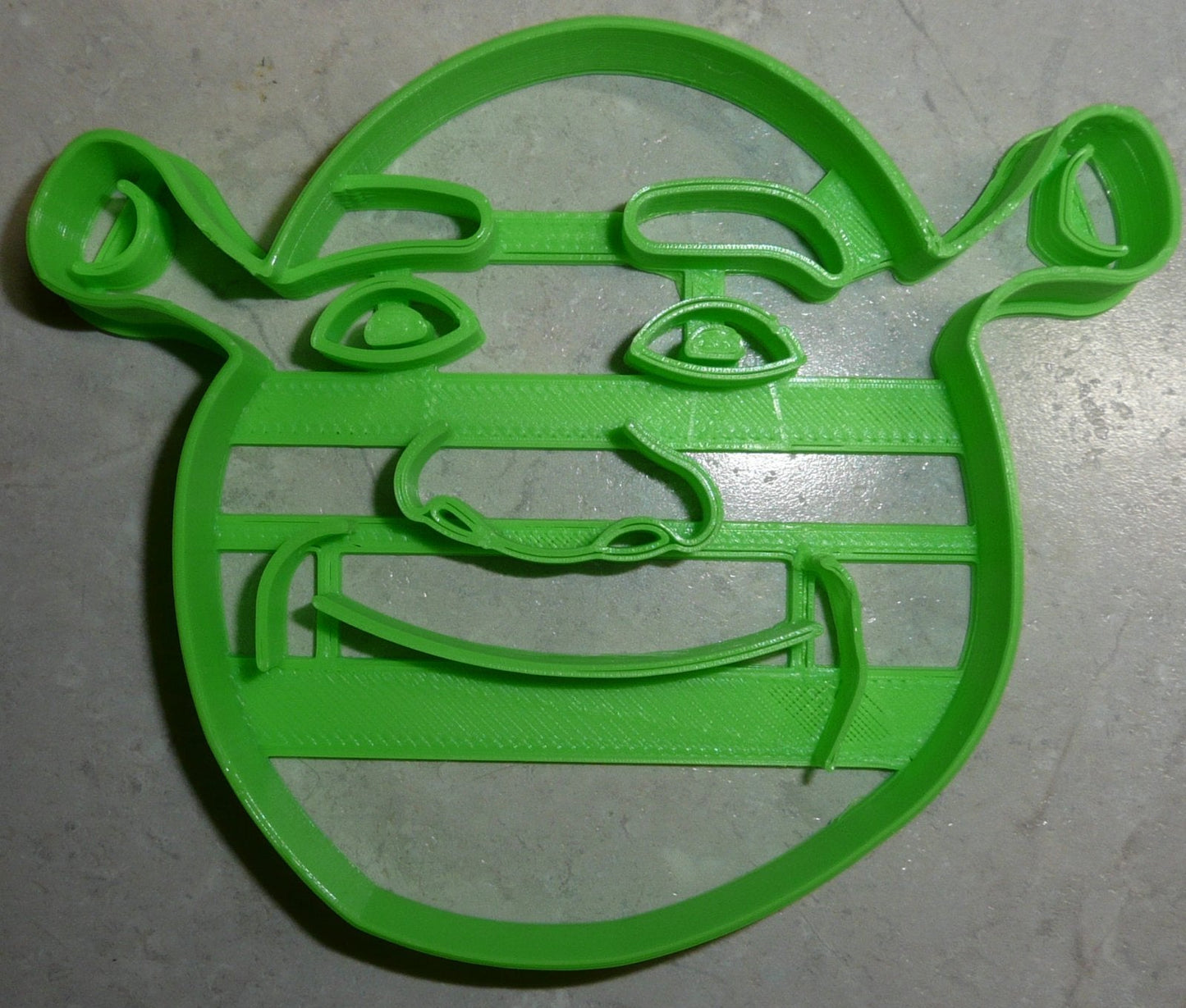 Shrek Face Green Ogre Movie Character Cookie Cutter Made In USA PR2529