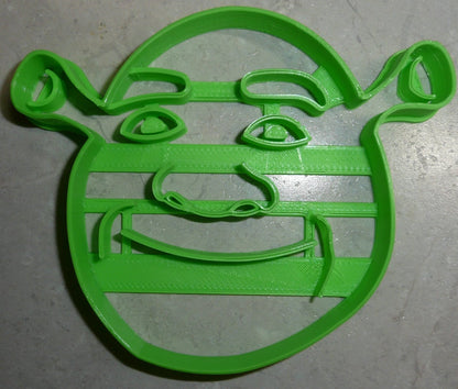 Shrek Face Green Ogre Movie Character Cookie Cutter Made In USA PR2529