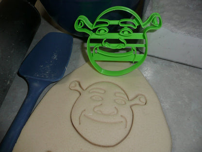 Shrek Face Green Ogre Movie Character Cookie Cutter Made In USA PR2529