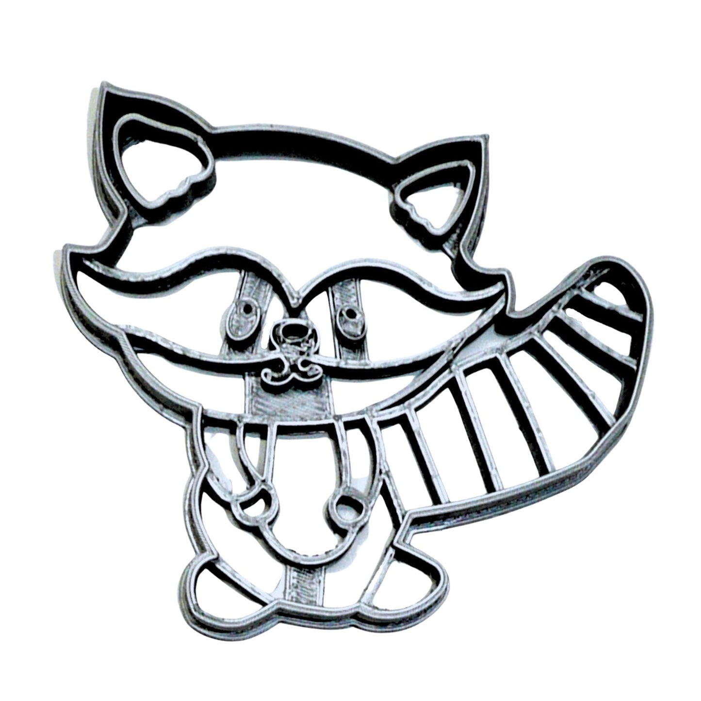 Baby Raccoon Cub Woods Forest Woodland Animal Cookie Cutter Made In USA PR2533