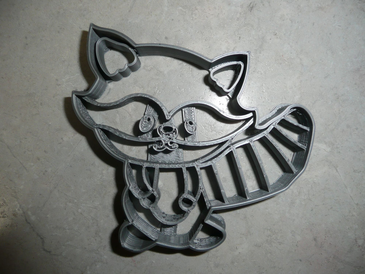 Baby Raccoon Cub Woods Forest Woodland Animal Cookie Cutter Made In USA PR2533