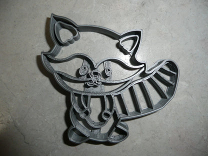 Baby Raccoon Cub Woods Forest Woodland Animal Cookie Cutter Made In USA PR2533