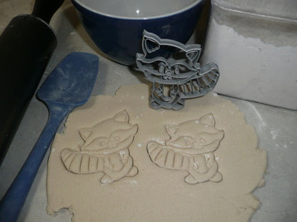 Baby Raccoon Cub Woods Forest Woodland Animal Cookie Cutter Made In USA PR2533