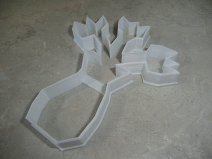 6x Flowers In Vase Fondant Cutter Cupcake Topper 1.75 IN USA FD254