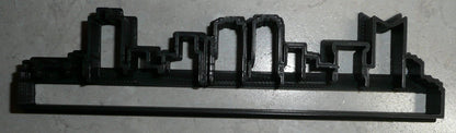 Fort Worth Texas City Skyline Horizon Cookie Cutter Made In USA PR2544