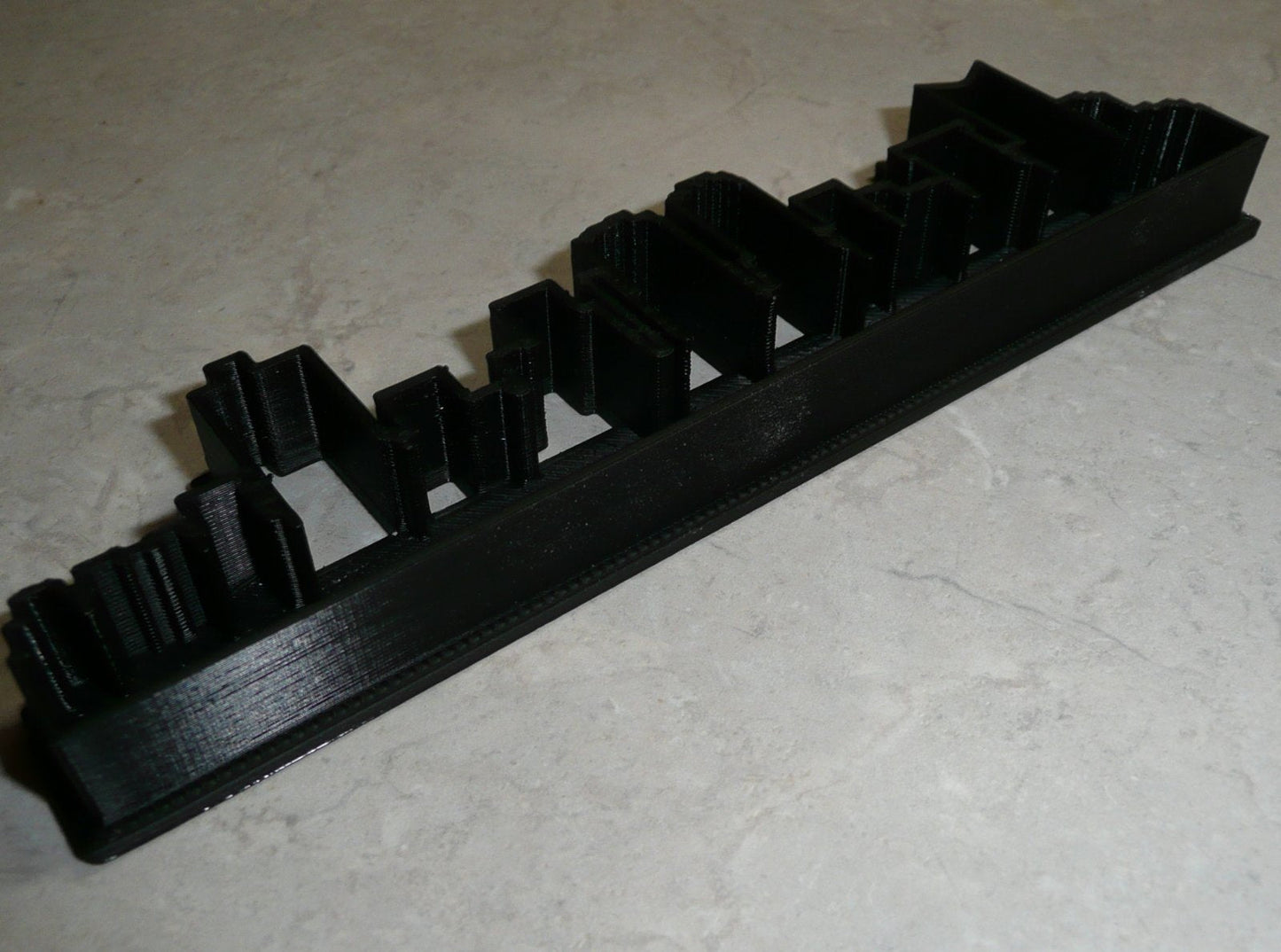 Fort Worth Texas City Skyline Horizon Cookie Cutter Made In USA PR2544