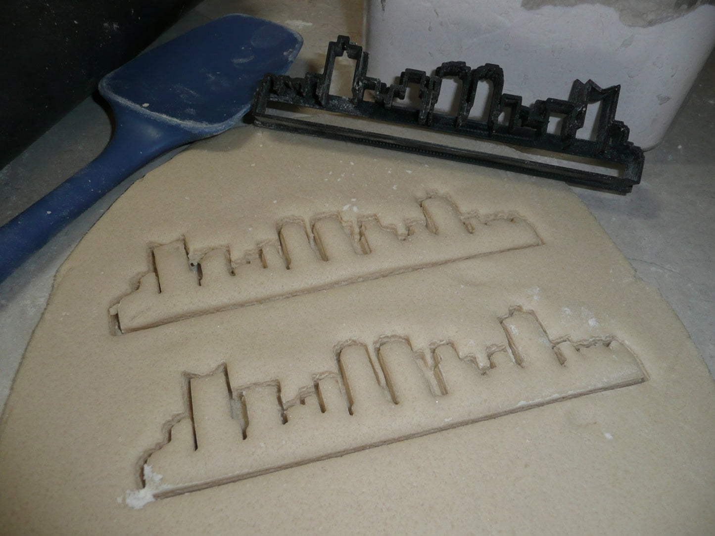 Fort Worth Texas City Skyline Horizon Cookie Cutter Made In USA PR2544