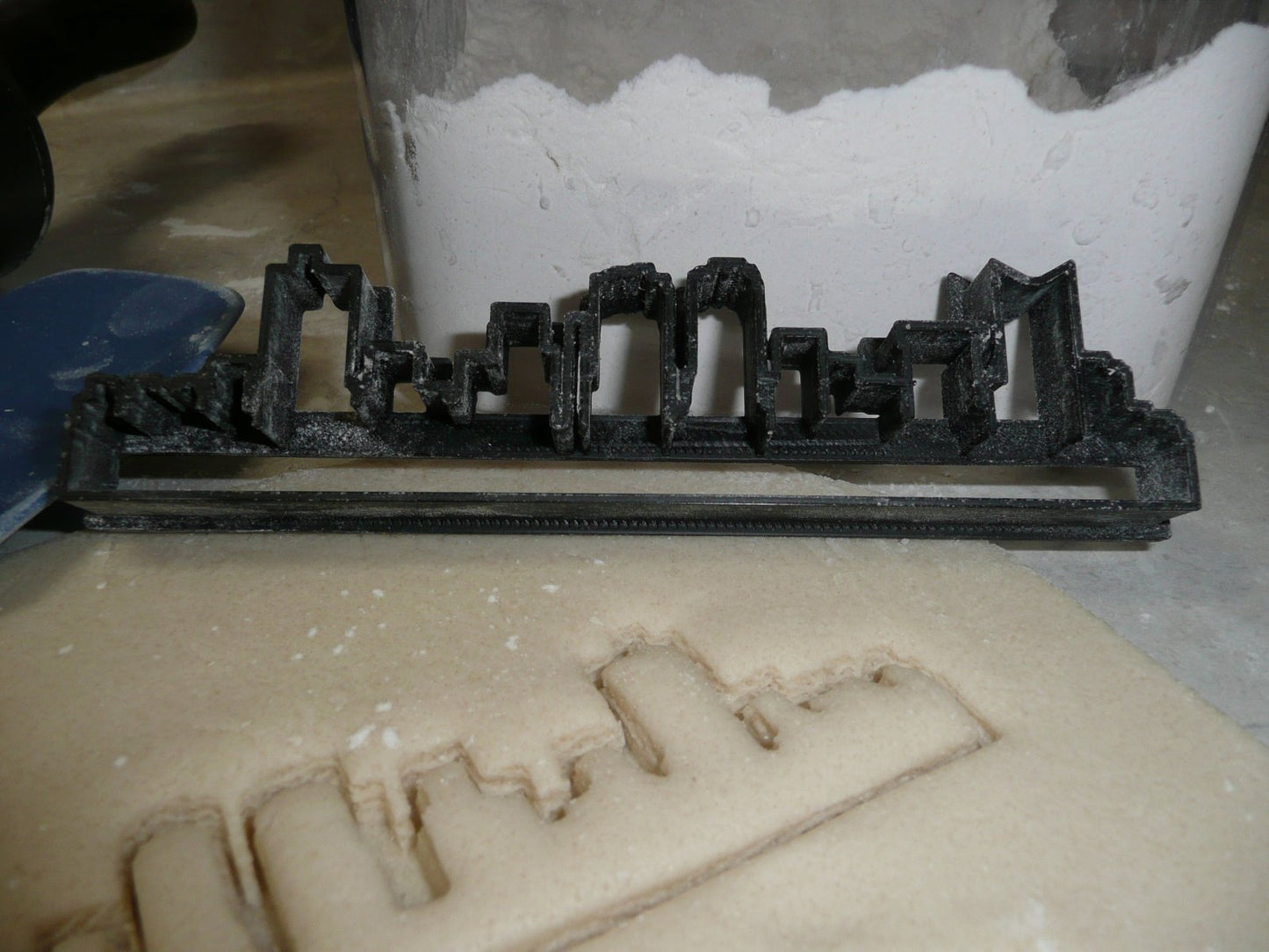 Fort Worth Texas City Skyline Horizon Cookie Cutter Made In USA PR2544