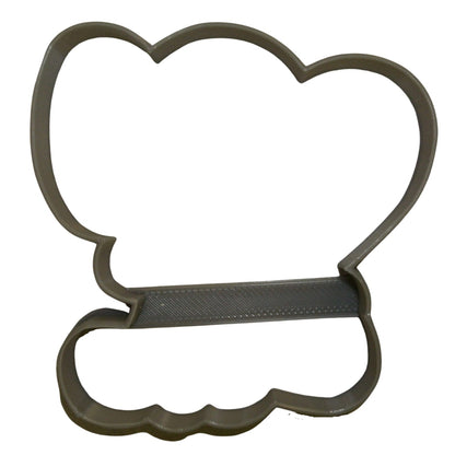 Baby Elephant Outline Calf Animal Zoo Safari Cookie Cutter Made In USA PR2557