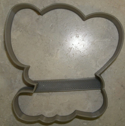 Baby Elephant Outline Calf Animal Zoo Safari Cookie Cutter Made In USA PR2557