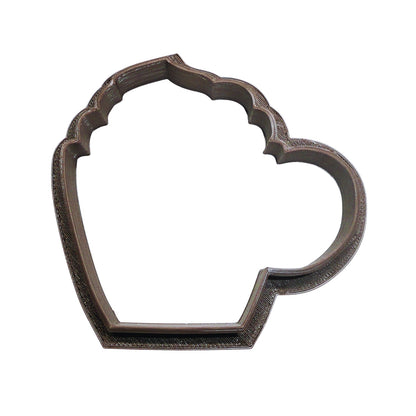Cocoa Mug Hot Chocolate Whipped Cream Coffee Christmas Cookie Cutter USA PR258