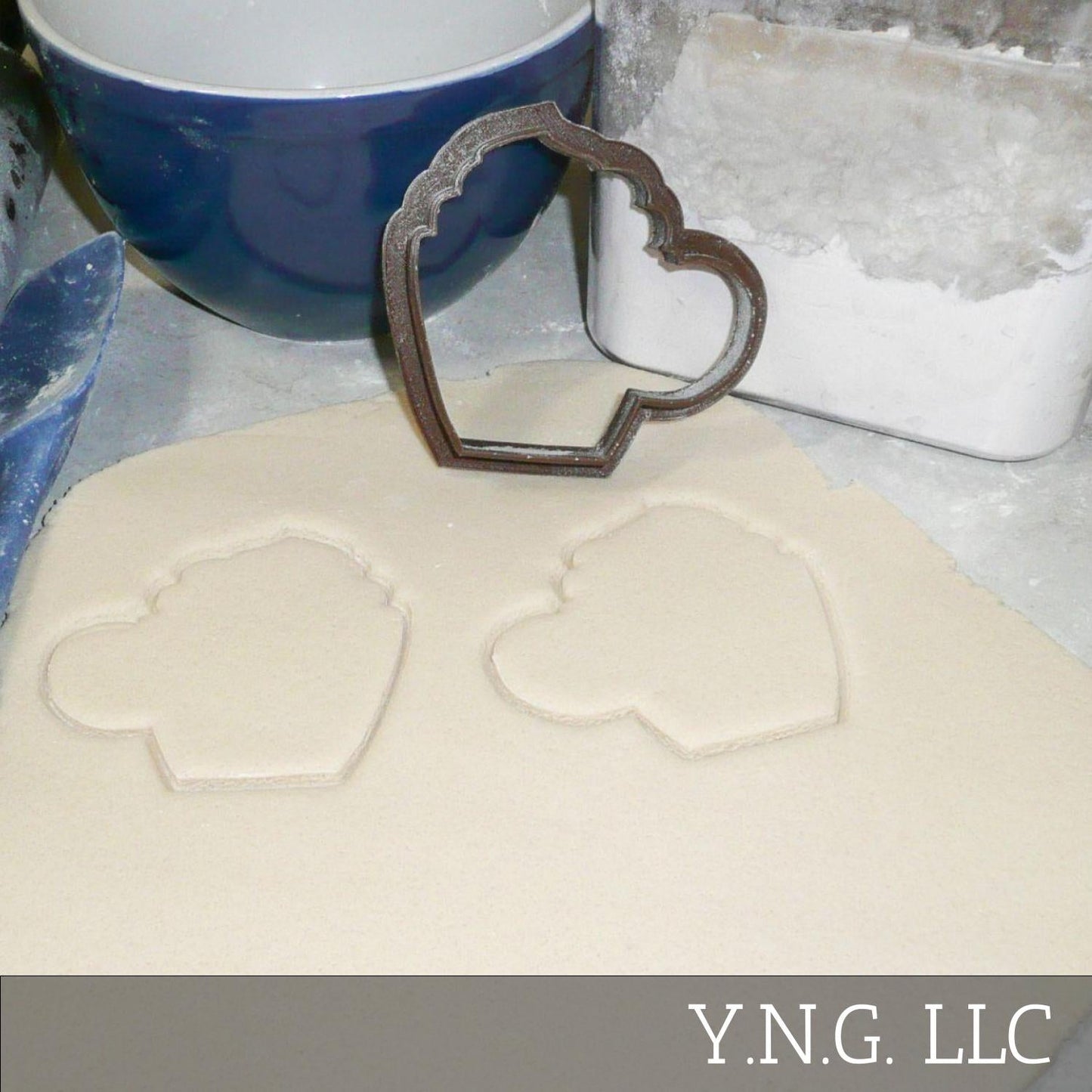 Cocoa Mug Hot Chocolate Whipped Cream Coffee Christmas Cookie Cutter USA PR258