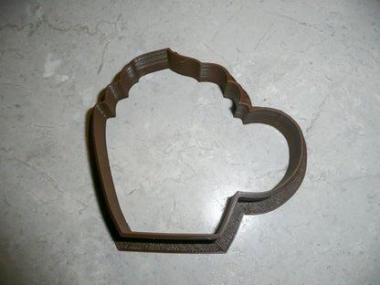 Cocoa Mug Hot Chocolate Whipped Cream Coffee Christmas Cookie Cutter USA PR258