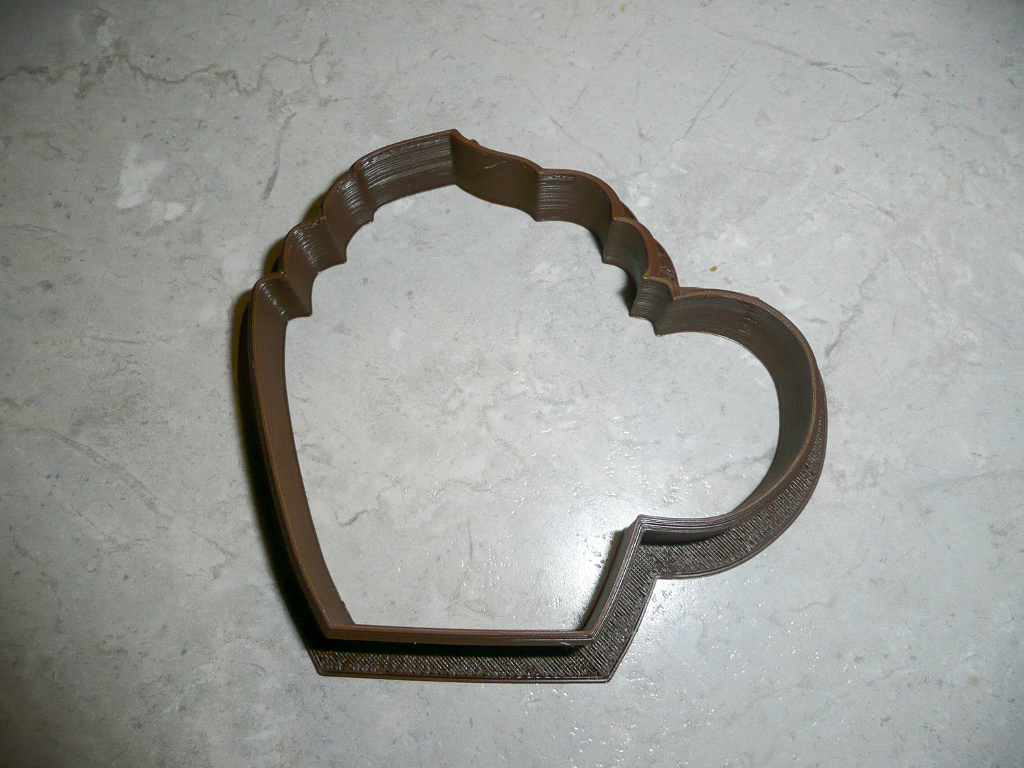 6x Cocoa Hot Chocolate Fondant Cutter Cupcake Topper 1.75 IN USA FD258