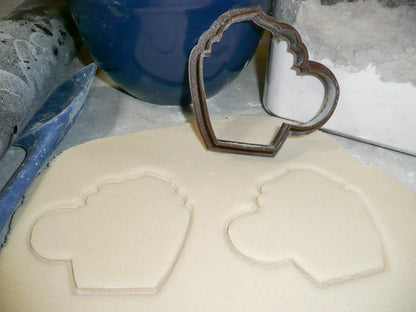 Cocoa Mug Hot Chocolate Whipped Cream Coffee Christmas Cookie Cutter USA PR258