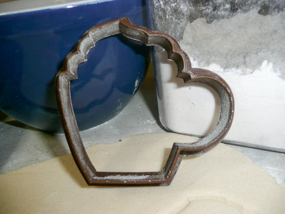 Cocoa Mug Hot Chocolate Whipped Cream Coffee Christmas Cookie Cutter USA PR258