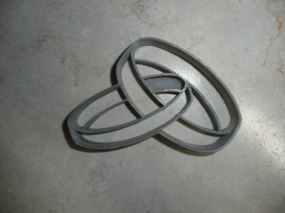 Linked Rings Anniversary Wedding Engagement Cookie Cutter Made In USA PR2587