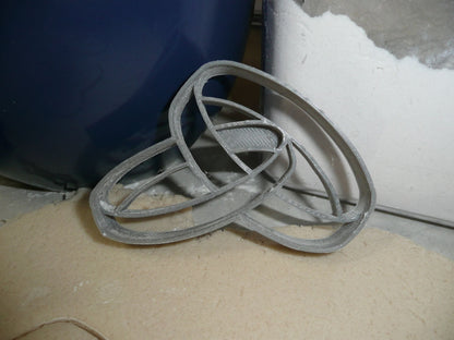 Linked Rings Anniversary Wedding Engagement Cookie Cutter Made In USA PR2587