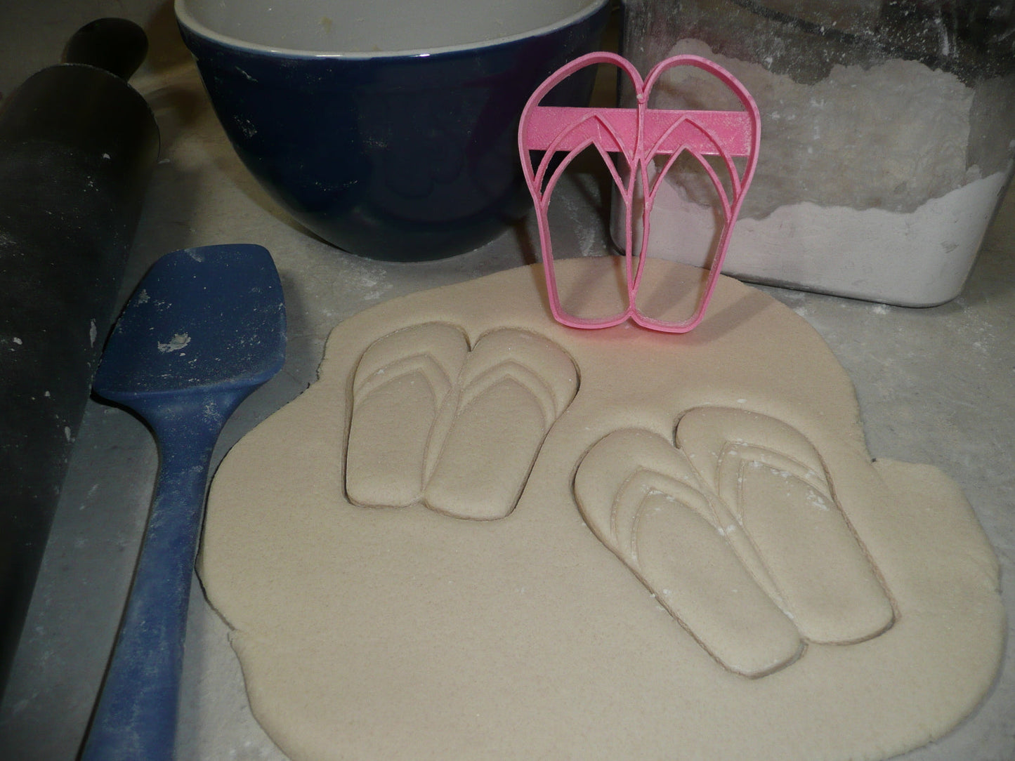 Flip Flop Shoe Flipflops Summer Beachwear Cookie Cutter Made In USA PR2598