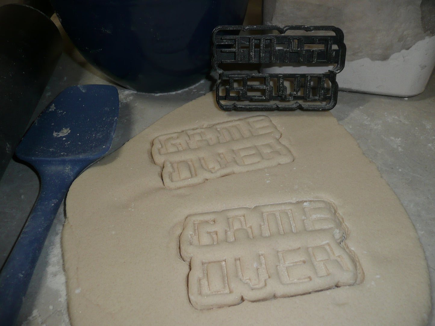 Game Over Wedding Bachelor Nerd Video Games Cookie Cutter Made In USA PR2599