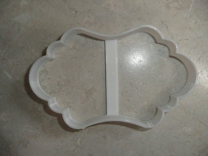 Fancy Plaque Frame 1 Cookie Cutter Made In USA PR260