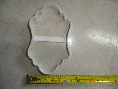 Fancy Plaque Frame 1 Cookie Cutter Made In USA PR260