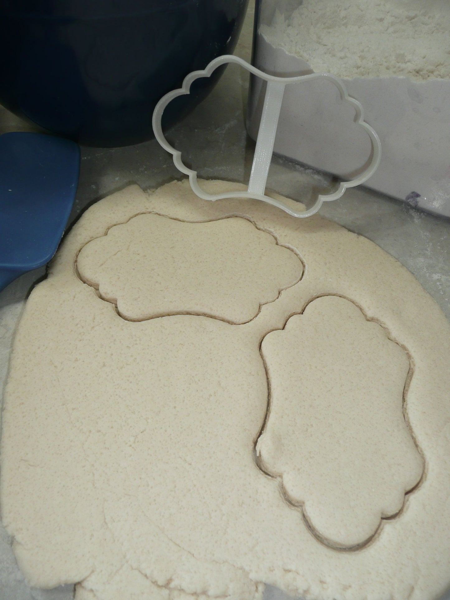 Fancy Plaque Frame 1 Cookie Cutter Made In USA PR260