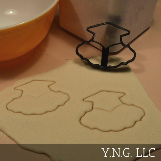 Graduation Cap Hat With Space Below For Name Cookie Cutter Made In USA PR2612