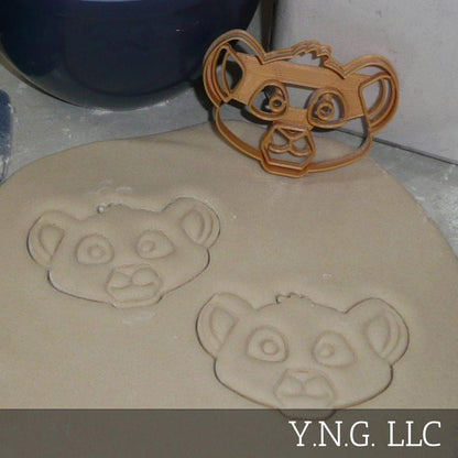 Simba Detailed Cub Lion King Kids Movie Cookie Cutter Made In USA PR2617