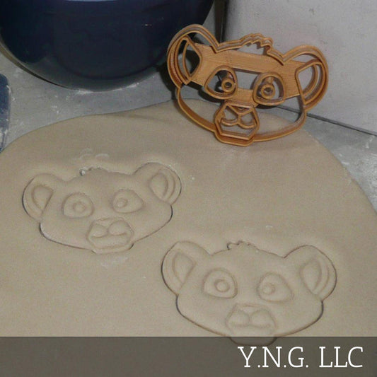 Simba Detailed Cub Lion King Kids Movie Cookie Cutter Made In USA PR2617