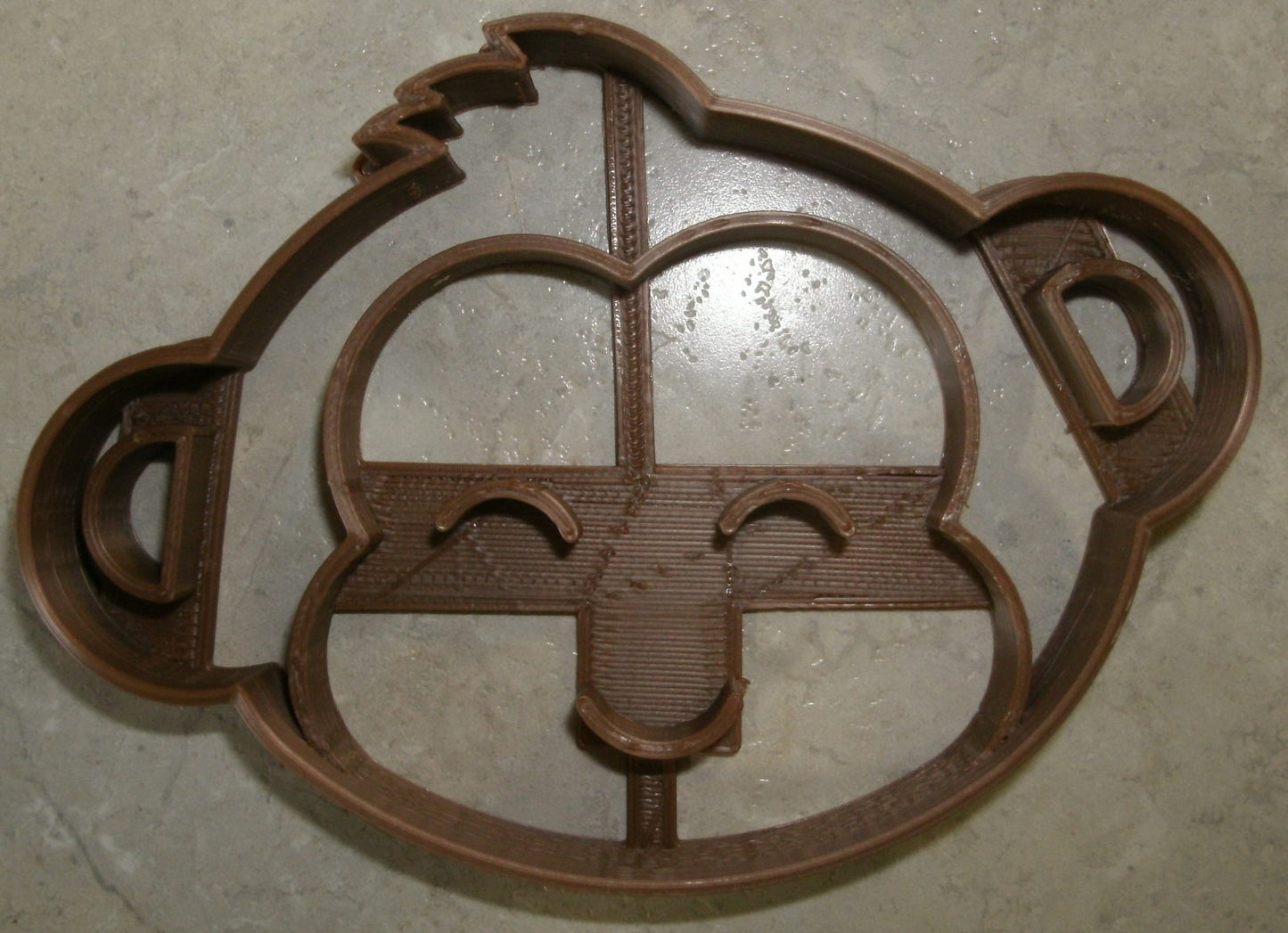 Monkey Face Detailed Zoo Animal Safari Cookie Cutter Made In USA PR2621