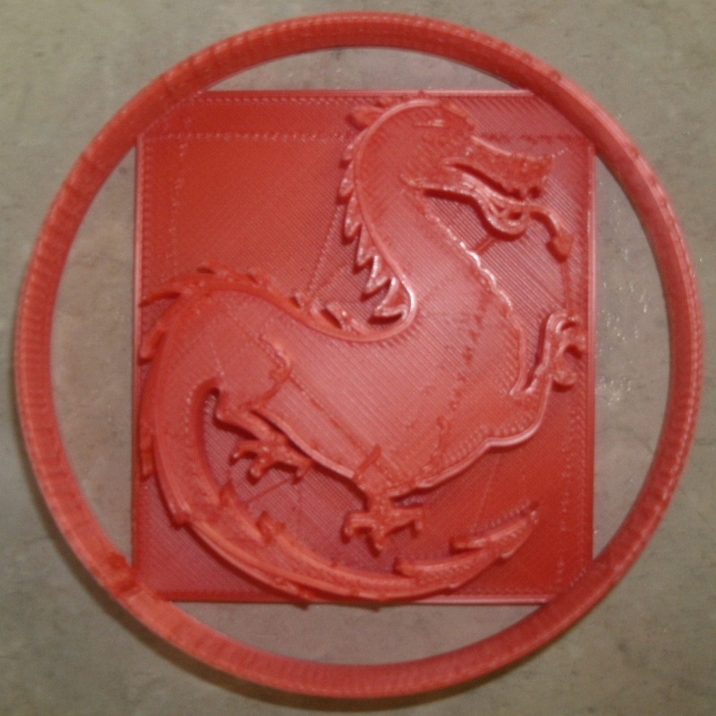 Dragon Fire Breathing Winged Creature Cookie Cutter Made In USA PR2668