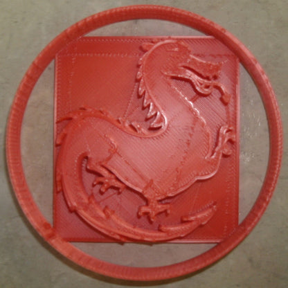 Dragon Fire Breathing Winged Creature Cookie Cutter Made In USA PR2668
