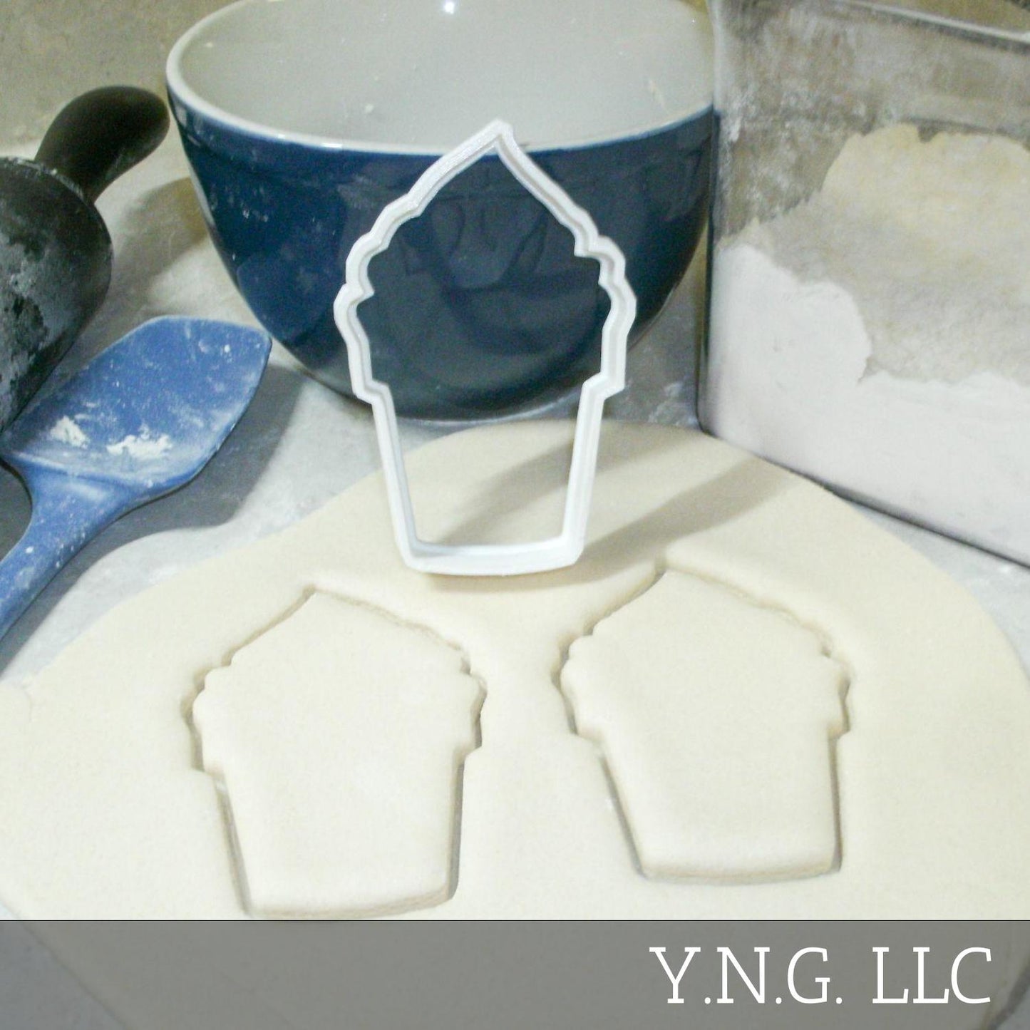 Ice Cream Cone Frozen Yogurt Cookie Cutter Made In USA PR267