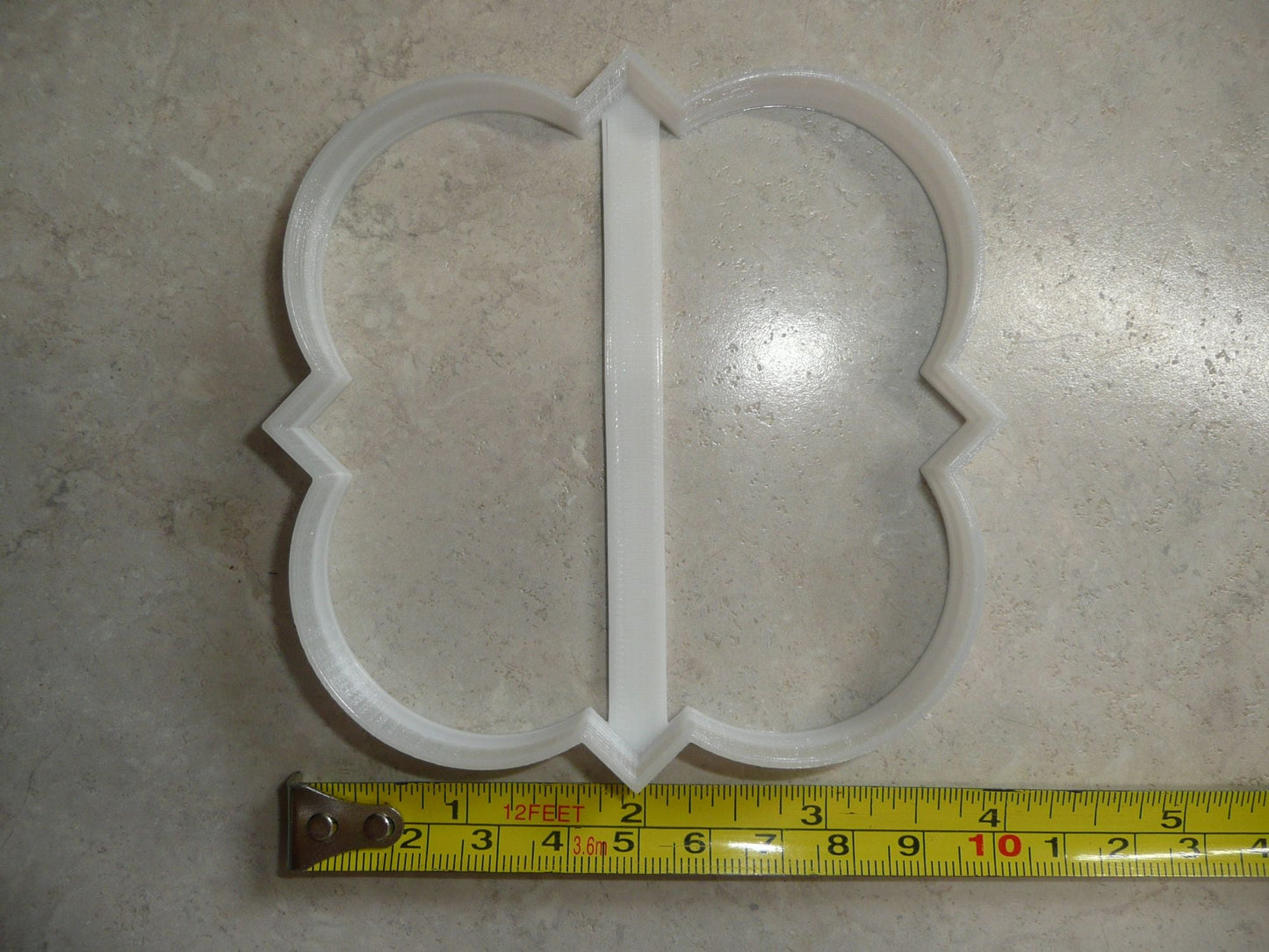 Abigail Frame Fancy Square Plaque Cookie Cutter Made In USA PR268