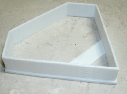 Diamond Cut Outline Gem Crystal Jewel Cookie Cutter Made In USA PR2686