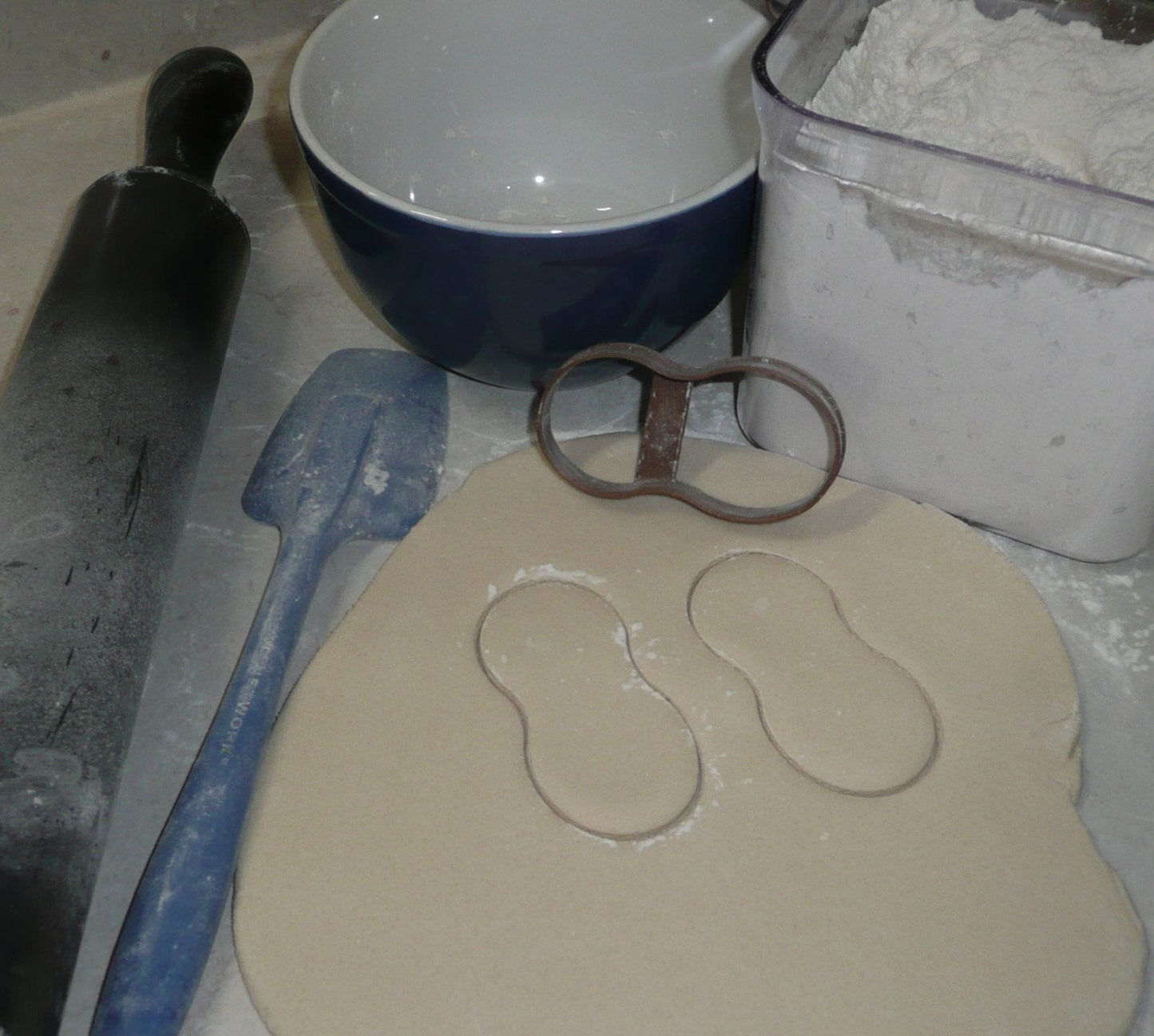 Peanut Nut Outline Circus Carnival Cookie Cutter Made In USA PR2690